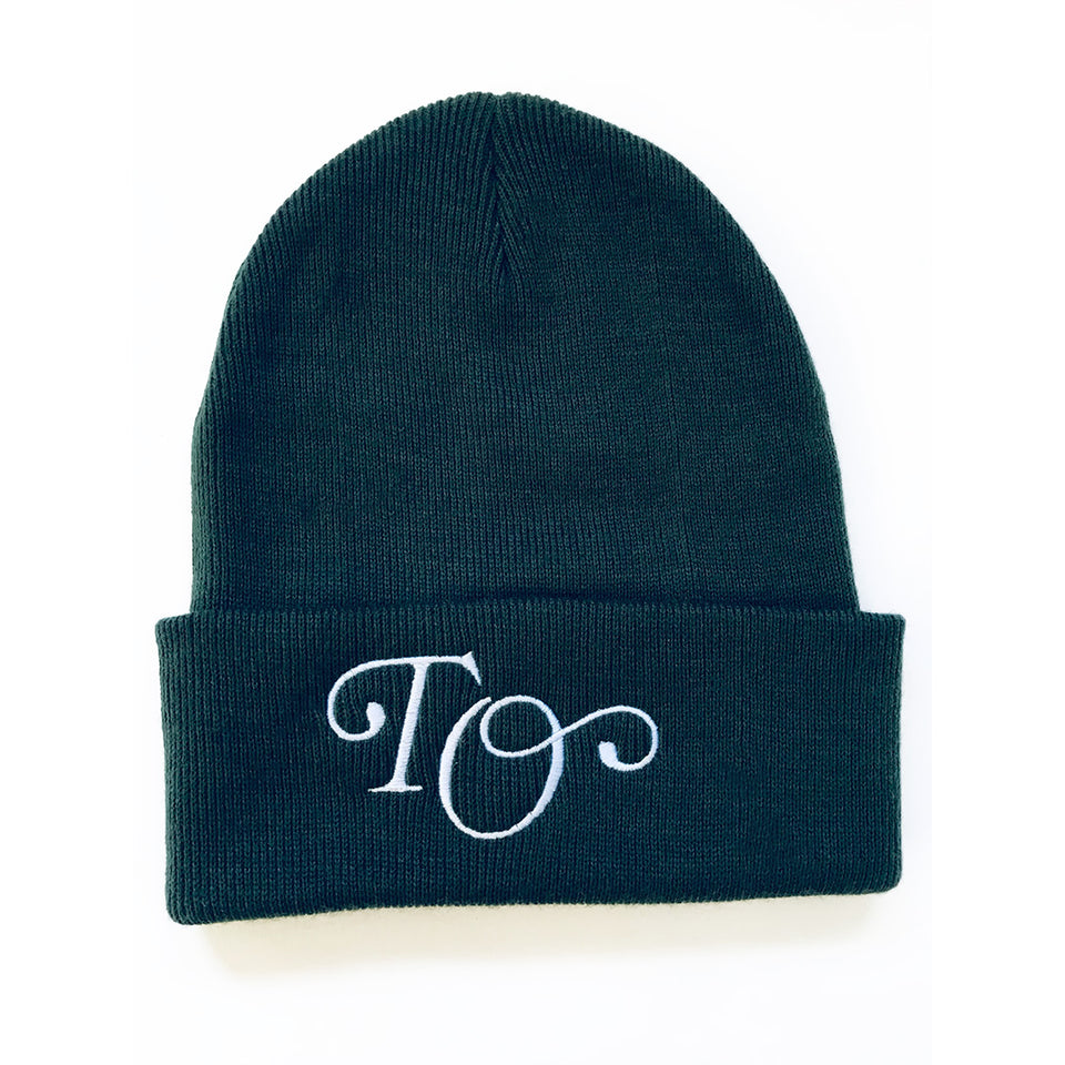 TO INFINITY TOQUE - FORREST GREEN/WHITE
